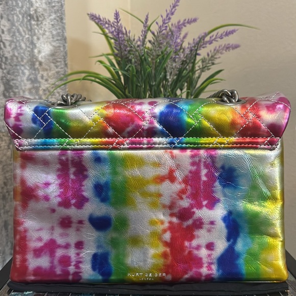 Kurt Geiger London Kensington X tie dye Shoulder bag - Picture 10 of 13